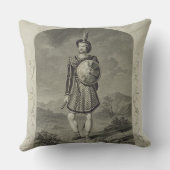 Herr Macready als Macbeth, Szene 3 der Taten-I, im Kissen (Rückseite)