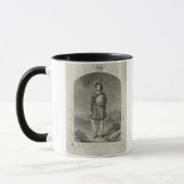 Herr Macready als Macbeth, Szene 3 der Taten-I, im Tasse (Links)