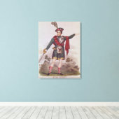 Herr Macready in der Rolle von Rob Roy Macgregor Leinwanddruck (Insitu (Holzboden))