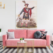 Herr Macready in der Rolle von Rob Roy Macgregor Leinwanddruck (Insitu (Wohnzimmer))