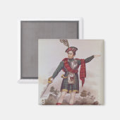 Herr Macready in der Rolle von Rob Roy Macgregor Magnet (Vorderseite/Rückseite)