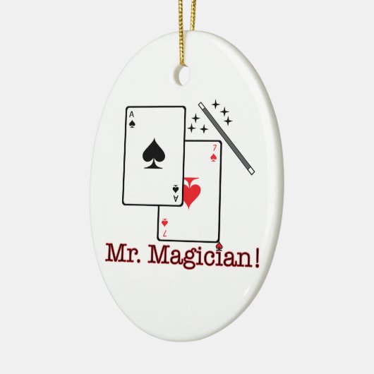 Herr Magician! Keramikornament (Links)