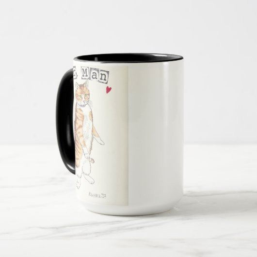 Herr Man Tasse (Vorderseite Links)