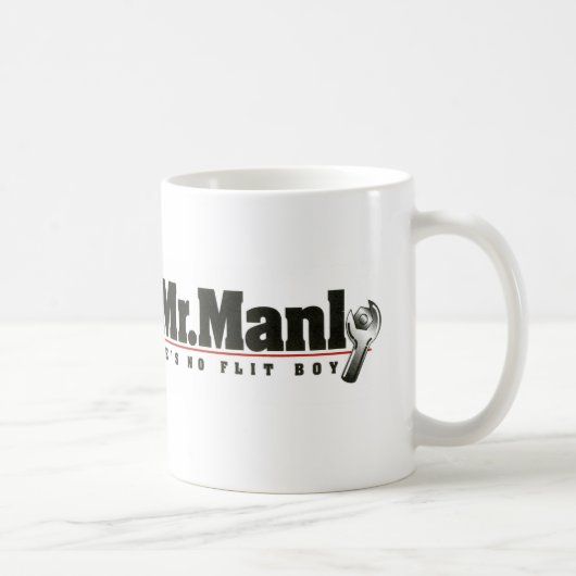 Herr Manly Coffee Mug Kaffeetasse (Rechts)
