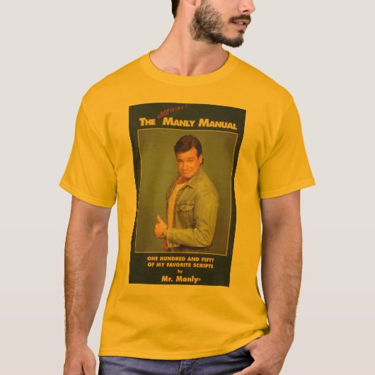 Herr Manly T-shirt (Vorderseite)