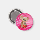 Herr Maus Magnet (Vorderseite/Rückseite)