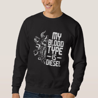 Herr Mechaniker Tuning-Ingenieur Viking Diesel  Zi Sweatshirt