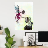 Herr Media und die Propaganda Pixie Poster (Heimbüro)