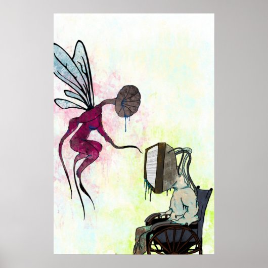 Herr Media und die Propaganda Pixie Poster (Vorne)