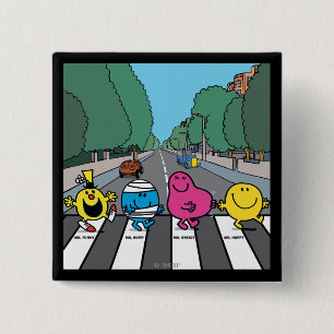 Herr Men Abbey Road Walkers Button