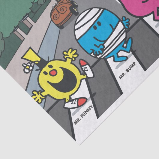 Herr Men Abbey Road Walkers Seidenpapier (Ausschnitt)