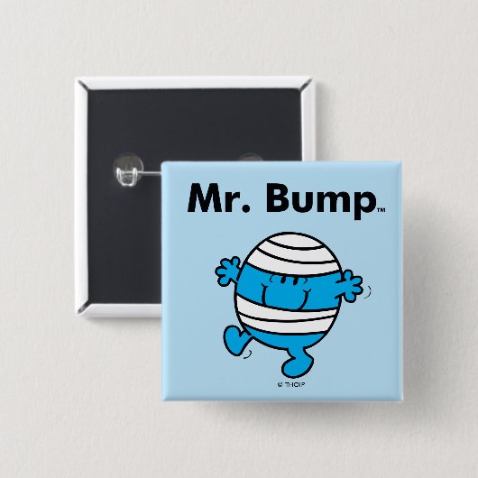 Herr Men | Herr Bump ist ein Clutz Button (Vorne & Hinten)