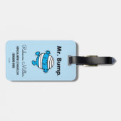 Herr Men | Herr Bump ist ein Clutz Gepäckanhänger (Rückseite horizontal)