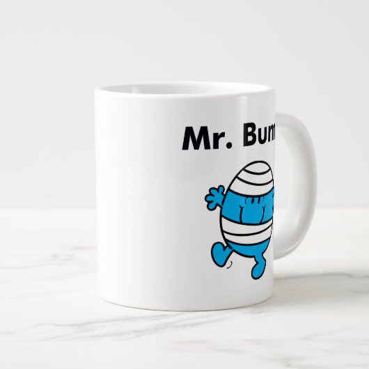 Herr Men | Herr Bump ist ein Clutz Jumbo-Tasse (Vorderseite Rechts)