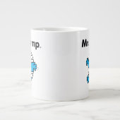 Herr Men | Herr Bump ist ein Clutz Jumbo-Tasse (Vorderseite)