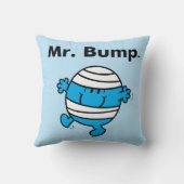 Herr Men | Herr Bump ist ein Clutz Kissen (Rückseite)