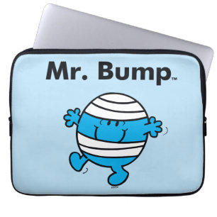Herr Men Herr Bump ist ein Clutz Laptopschutzhülle