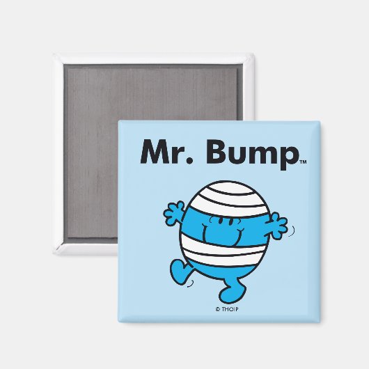 Herr Men | Herr Bump ist ein Clutz Magnet (Vorderseite/Rückseite)