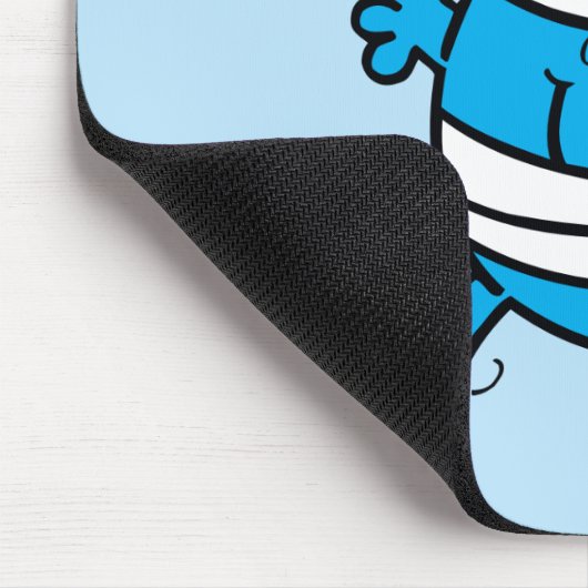 Herr Men | Herr Bump ist ein Clutz Mousepad (Ecke)