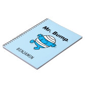 Herr Men | Herr Bump ist ein Clutz Notizblock (Linke Seite)