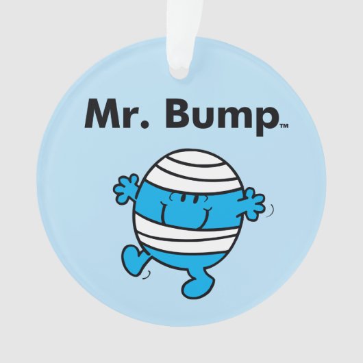 Herr Men | Herr Bump ist ein Clutz Ornament (Vorderseite)