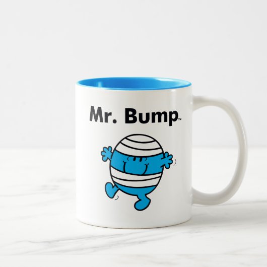 Herr Men | Herr Bump ist ein Clutz Zweifarbige Tasse (Rechts)