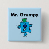 Herr Men | Herr Grumpy ist ein Grump Button (Vorderseite)