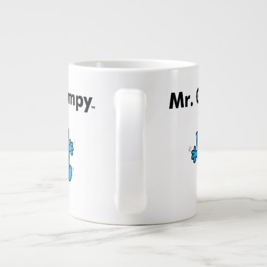 Herr Men | Herr Grumpy ist ein Grump Jumbo-Tasse (Rückseite)