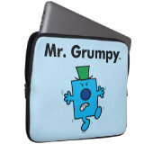 Herr Men | Herr Grumpy ist ein Grump Laptopschutzhülle (Vorne Rechts)