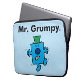 Herr Men | Herr Grumpy ist ein Grump Laptopschutzhülle (Vorderseite Links)