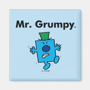 Herr Men Herr Grumpy ist ein Grump Magnet