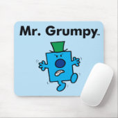 Herr Men | Herr Grumpy ist ein Grump Mousepad (Mit Mouse)