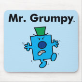 Herr Men | Herr Grumpy ist ein Grump Mousepad (Vorne)