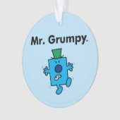 Herr Men | Herr Grumpy ist ein Grump Ornament (Vorderseite)
