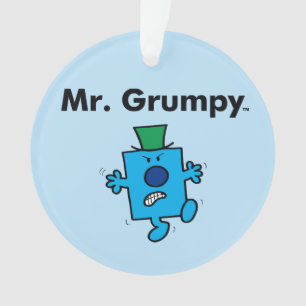 Herr Men   Herr Grumpy ist ein Grump Ornament