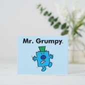 Herr Men | Herr Grumpy ist ein Grump Postkarte (Stehend Vorderseite)