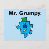 Herr Men | Herr Grumpy ist ein Grump Postkarte (Vorderseite)