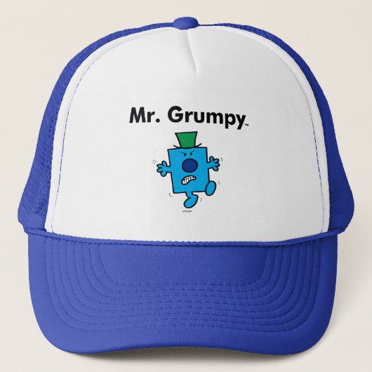 Herr Men | Herr Grumpy ist ein Grump Truckerkappe (Vorderseite)