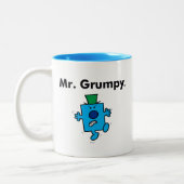 Herr Men | Herr Grumpy ist ein Grump Zweifarbige Tasse (Links)