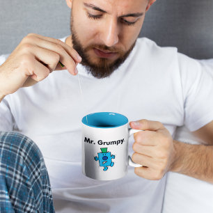 Herr Men   Herr Grumpy ist ein Grump Zweifarbige Tasse