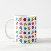 Herr Men & Little Miss | Dancing Neon Pattern Kaffeetasse (Links)