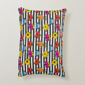 Herr Men & Little Miss | Muster der Streifen Dekokissen (Rückseite(Vertikal))