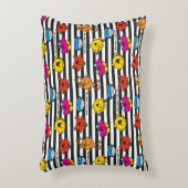 Herr Men & Little Miss | Muster der Streifen Dekokissen (Vorderseite(Vertikal))