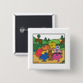 Herr Men & Little Miss Muttertag Button (Vorne & Hinten)