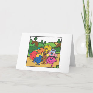 Herr Men & Little Miss Muttertag Karte