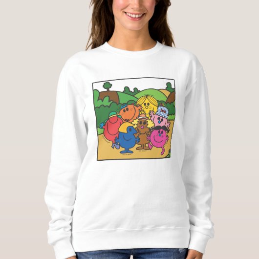 Herr Men & Little Miss Muttertag Sweatshirt (Vorderseite)