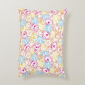 Herr Men & Little Miss | Neon Colors Pattern Dekokissen (Rückseite(Vertikal))