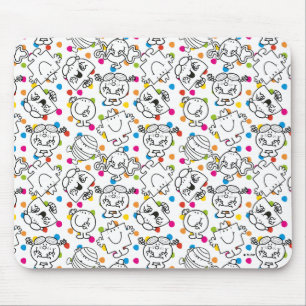Herr Men & Little Miss   Rainbow Polka Dots Patter Mousepad