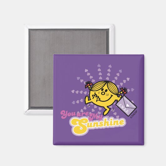 Herr Men Little Miss "Sie sind mein Sonnenschein" Magnet (Vorderseite/Rückseite)