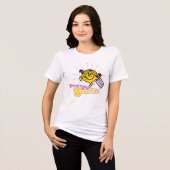 Herr Men Little Miss "Sie sind mein Sonnenschein" Tri-Blend Shirt (Vorderseite voll)